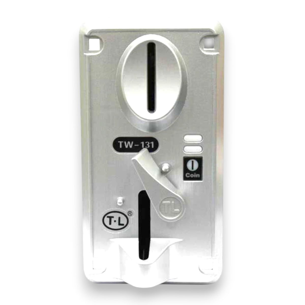 MEGA Vending Coin Acceptor TW-131 - CPU-Controlled Coin Selector Designed for Arcade Games, Vending Machines, Massage