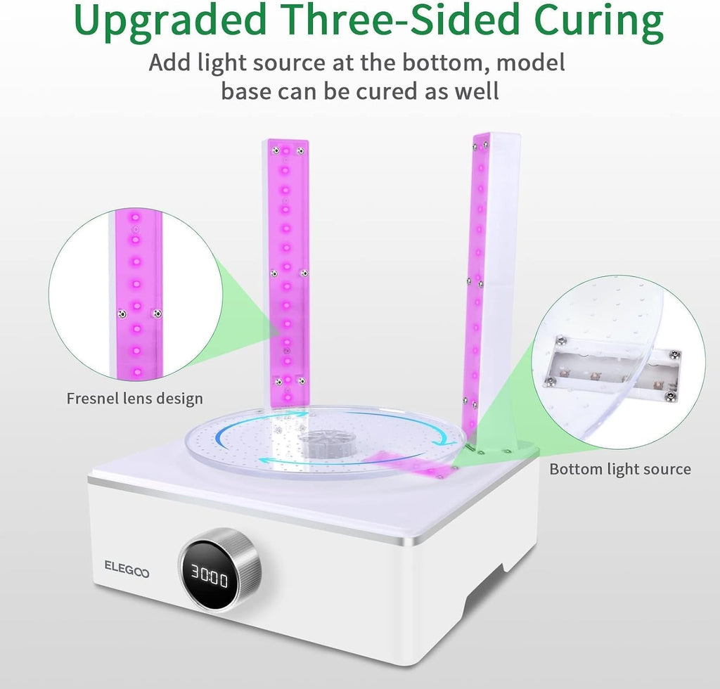 Mercury X Bundle Wash and Cure Station Set | Design Separate Washing Machine and UV Resin Curing Machine for