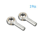 FOCMKEAS 2 PCS POSB3L Spherical Rod End Bearings, 3/16" Bore, Left Hand