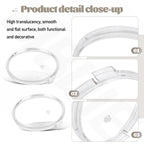 BIBIJIE 2 Pack 49100 80 mm Replacement Crystal Gauge Lens