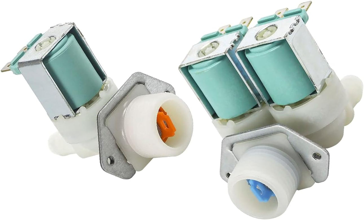 Upgraded Washer Water Inlet Valve Replacement for Samsung WF45H6300AW/A2 WF45K6200AW/A2 WF45K6200AZ/A2 WF45K6500AV/A2 WF45K6500AW/A2 WF45M5100AW/A5 WF45M5500AP/A5 WF45M5500AW/A5 WF45M5500AZ/A5