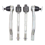 Front Left Right Inner and Outer Tie Rod End Kit for Honda,Acura