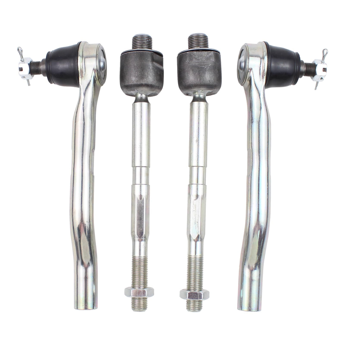 Front Left Right Inner and Outer Tie Rod End Kit for Honda,Acura