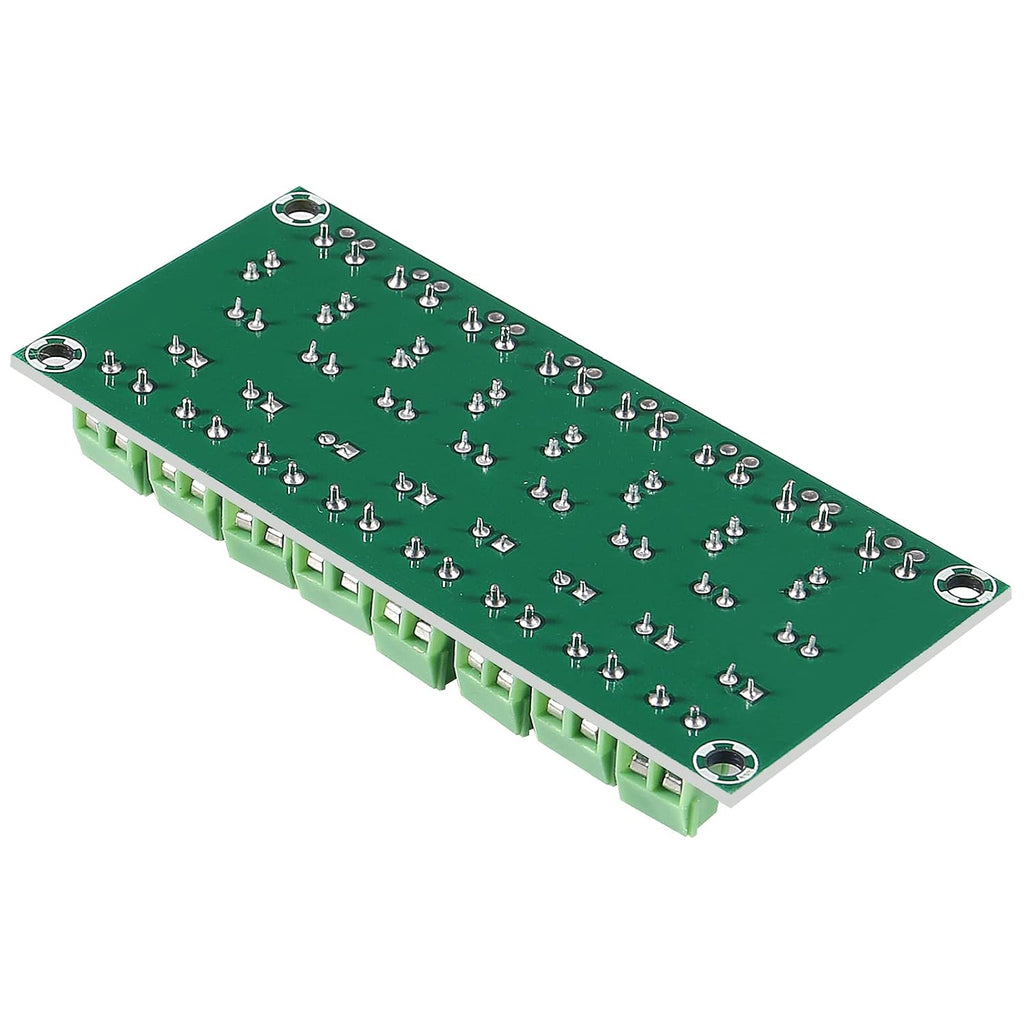 2Pcs PC817 8 Channel Optocoupler Isolation Board 3.6-30V Driver Photoelectric Isolated Module Voltage Converter Adapter Module