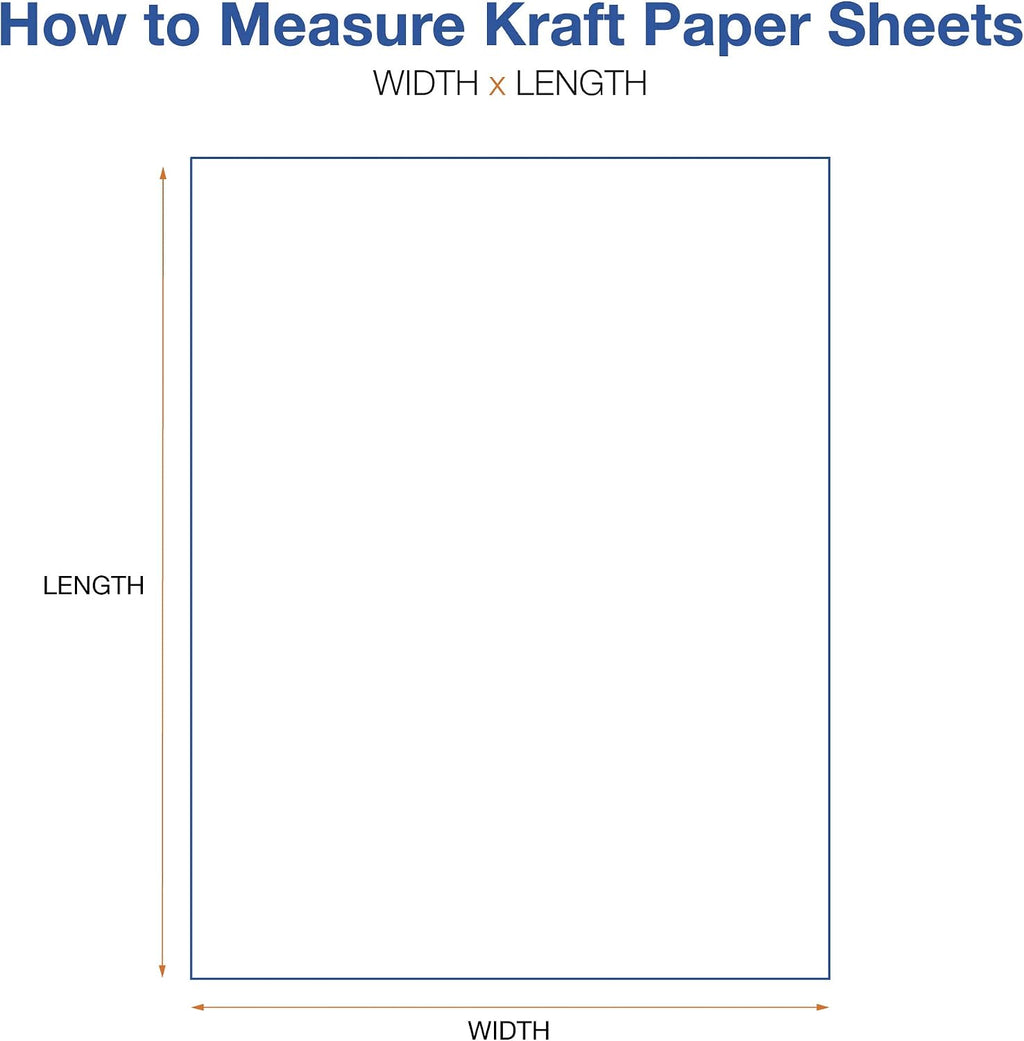 Kraft Paper Sheets, 40 lb, 18 x 18 in, 1600 Sheets