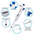 1mL Pipette, Adjustable Volume Micropipette