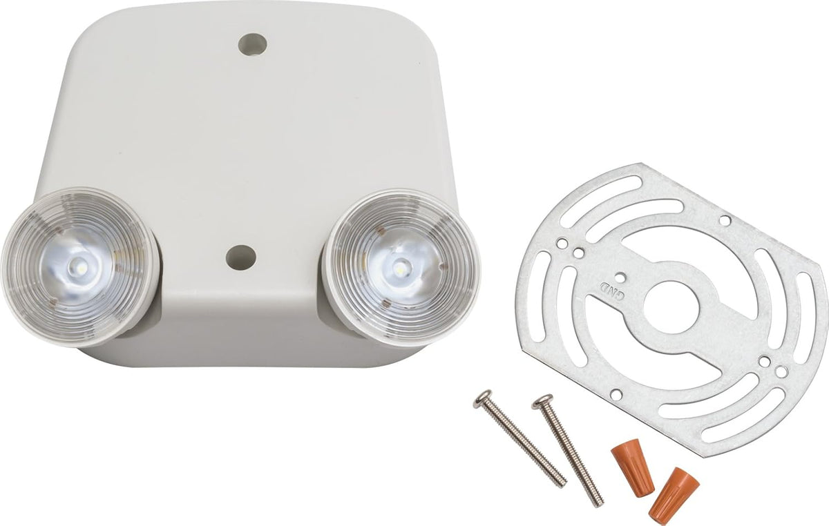 Lithonia Lighting ERE T M24 Double Head Emergency Light, White