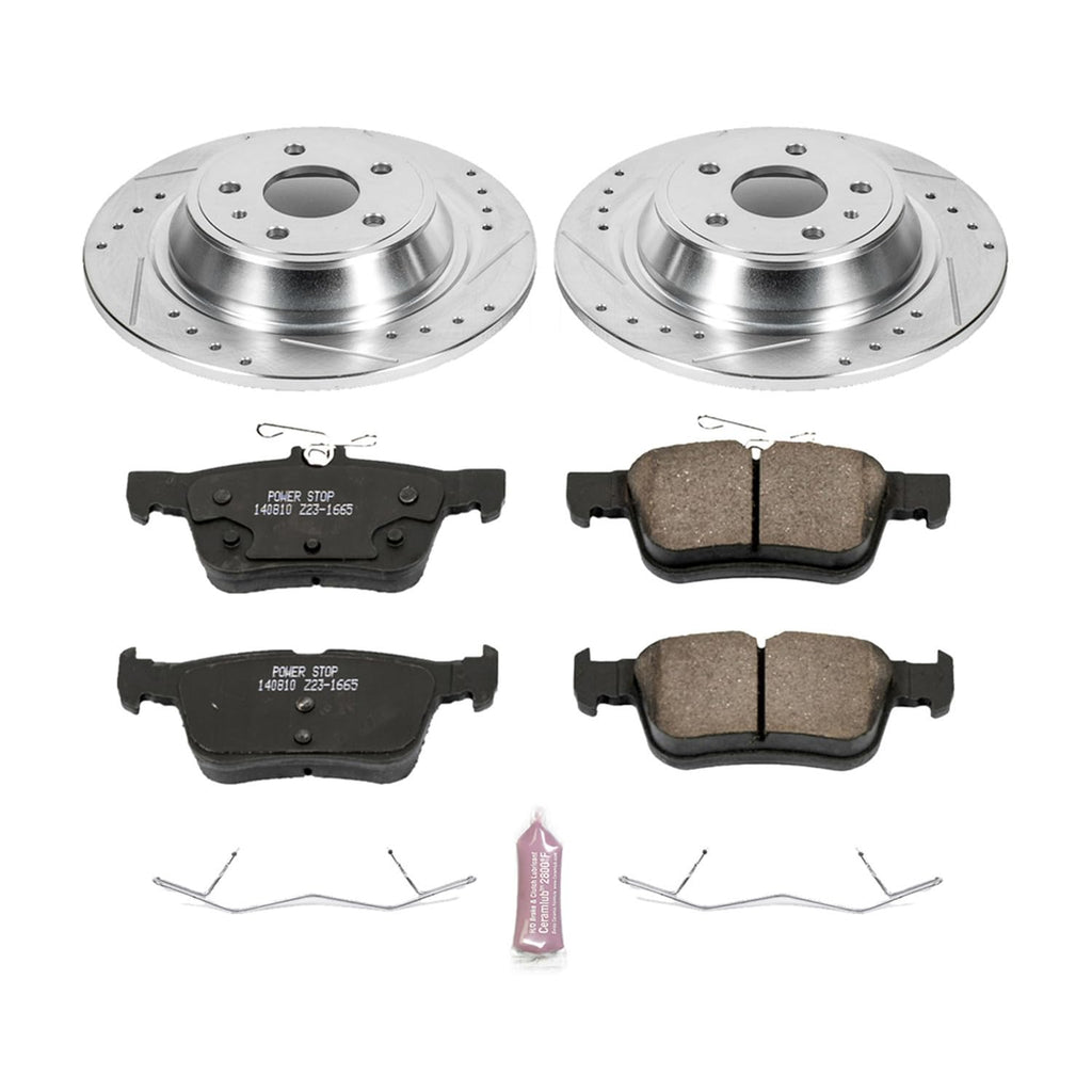 PowerStop Z23 Performance Brake Pad & Rotor Kit Rear K6559
