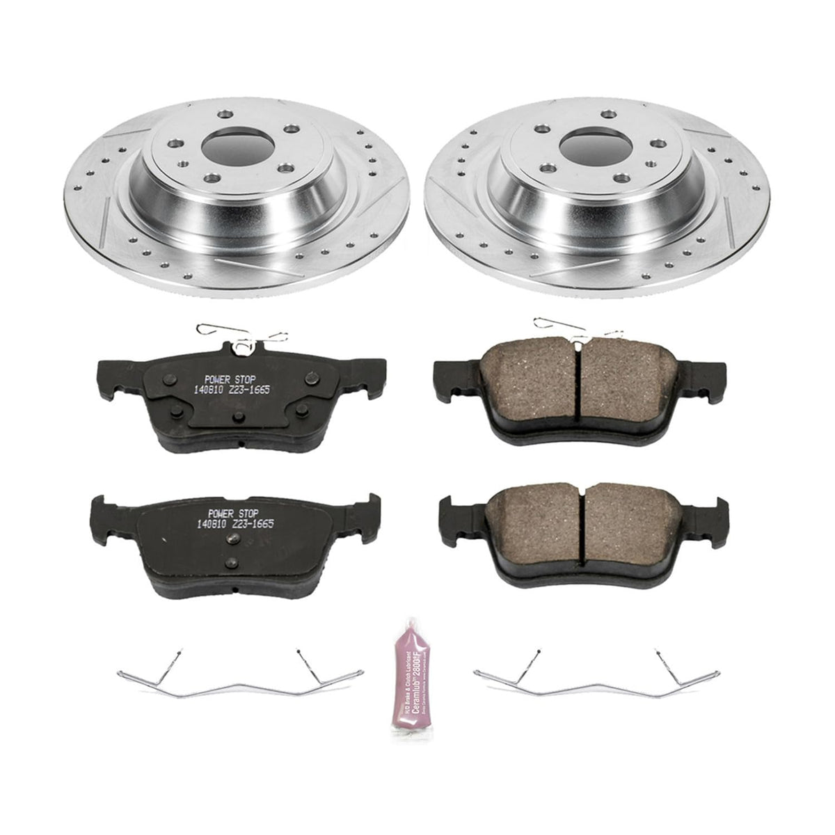 PowerStop Z23 Performance Brake Pad & Rotor Kit Rear K6559