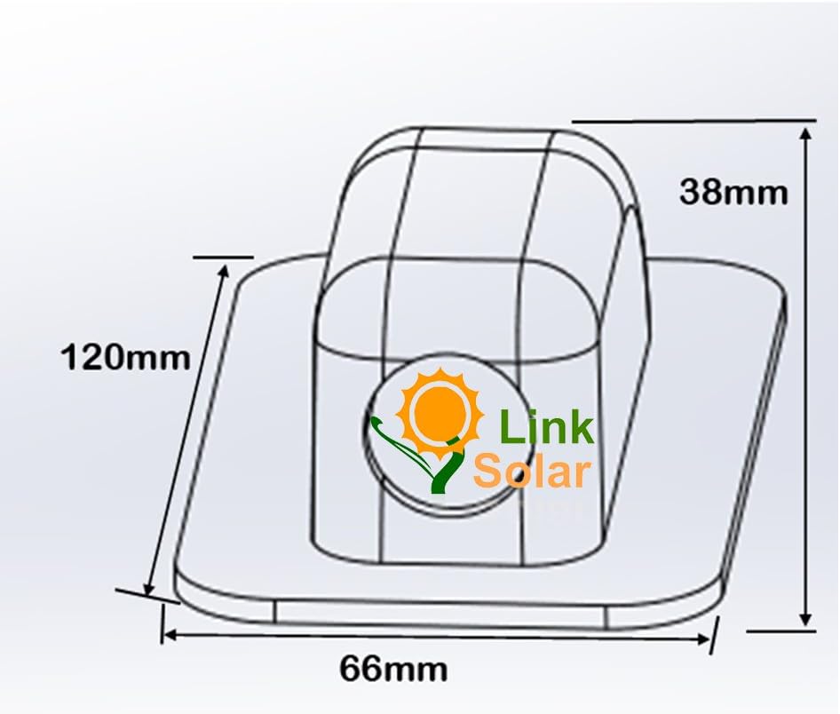 Weatherproof ABS Solar Single Cable Entry Gland,Curved Cable Connector