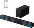 5.1CH Surround Sound Bar System with Dolby Atmos, Poseidon M60 | VoiceMX, BassMX, APP, 300W Soundbar for Smart TV