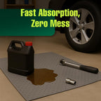 Universal Heavy Duty Spill Absorbent Roll Pads, 15" x 144 ft