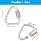 Cionyce M4 Delta Quick Links Triangle 5/32 Inch