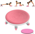6 Caster Ab Roller, Ab Exercise Equipment with Knee Pads, Ab Roller Wheel for Core Exercise, Abdominal Strength