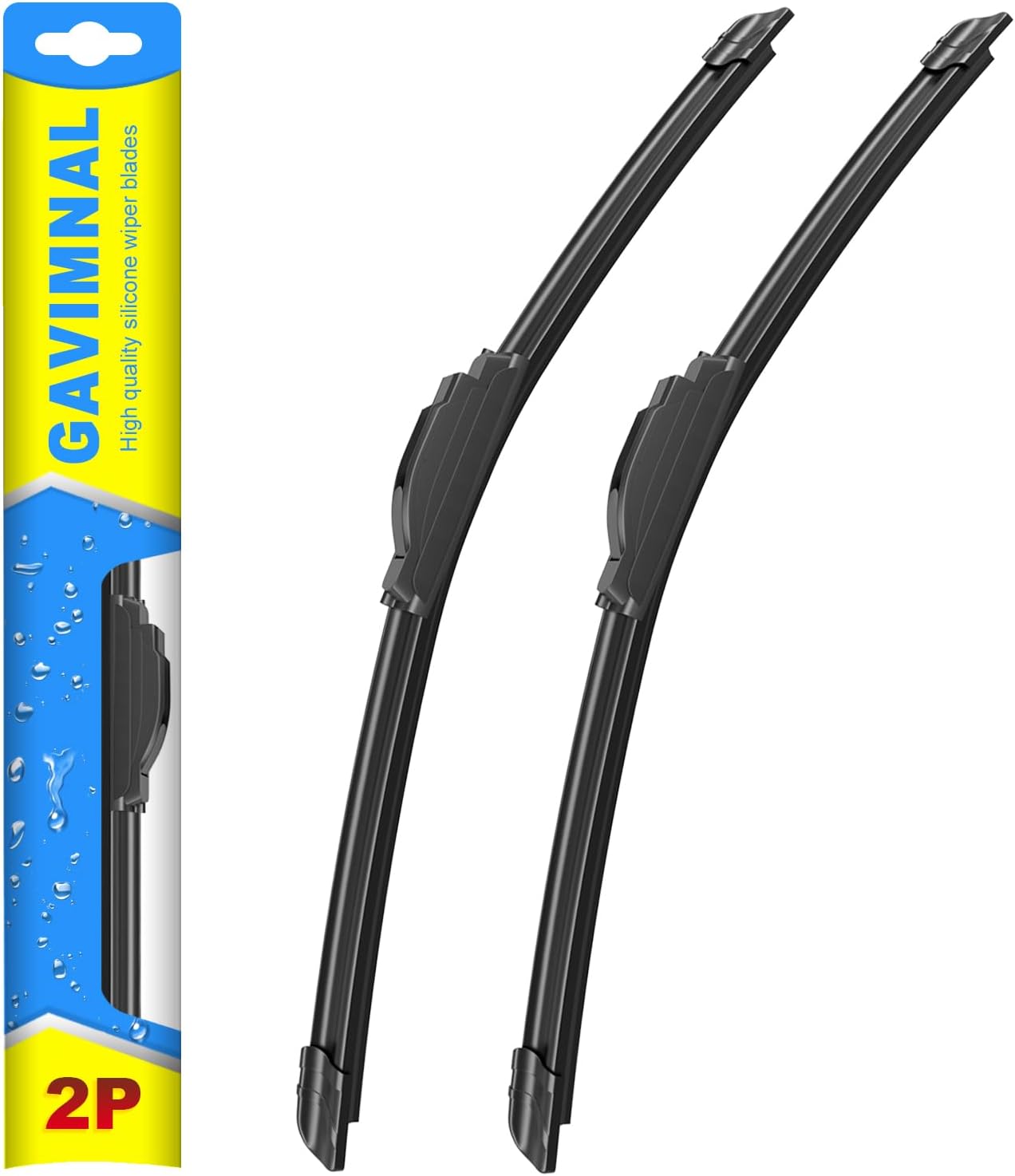 24"+24" Silicone Wiper Blades Replacement For Dodge Ram 1500 2002-2008 Ram 2500 2003-2008 Ram 3500 2003-2008 Ram 1500