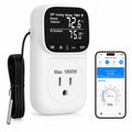 Lysvirath Smart WiFi Temperature Controller Outlet 15A/1800W Thermostat