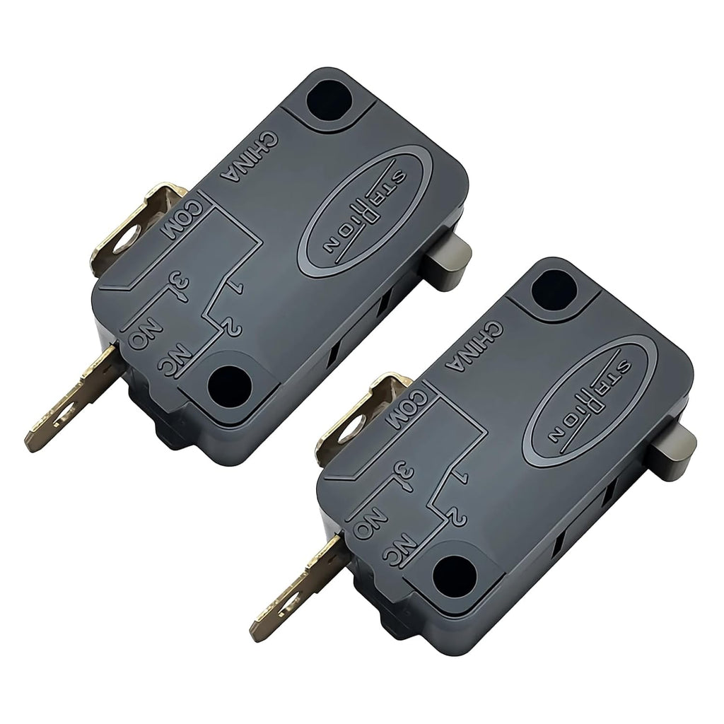 2 Pack V-5230Q Microwave Door Switch GE Samsung Frigidaire Sharp