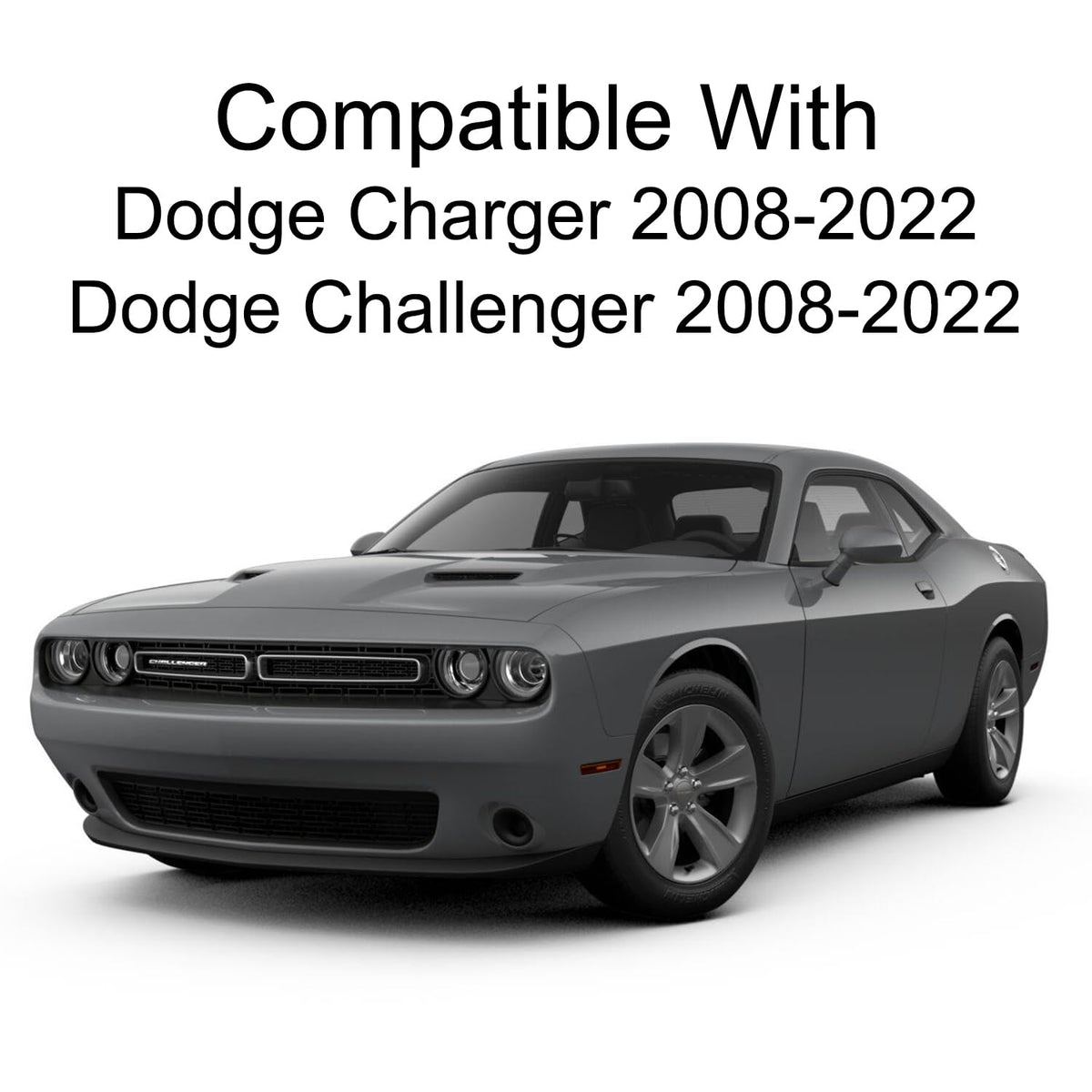 Passenger Side Mirror for Challenger 2008-2024 Right Mirror Replacement