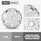Hubcaps 14 Inch Wheel Covers for 2014-2025 Mitsubishi Mirage