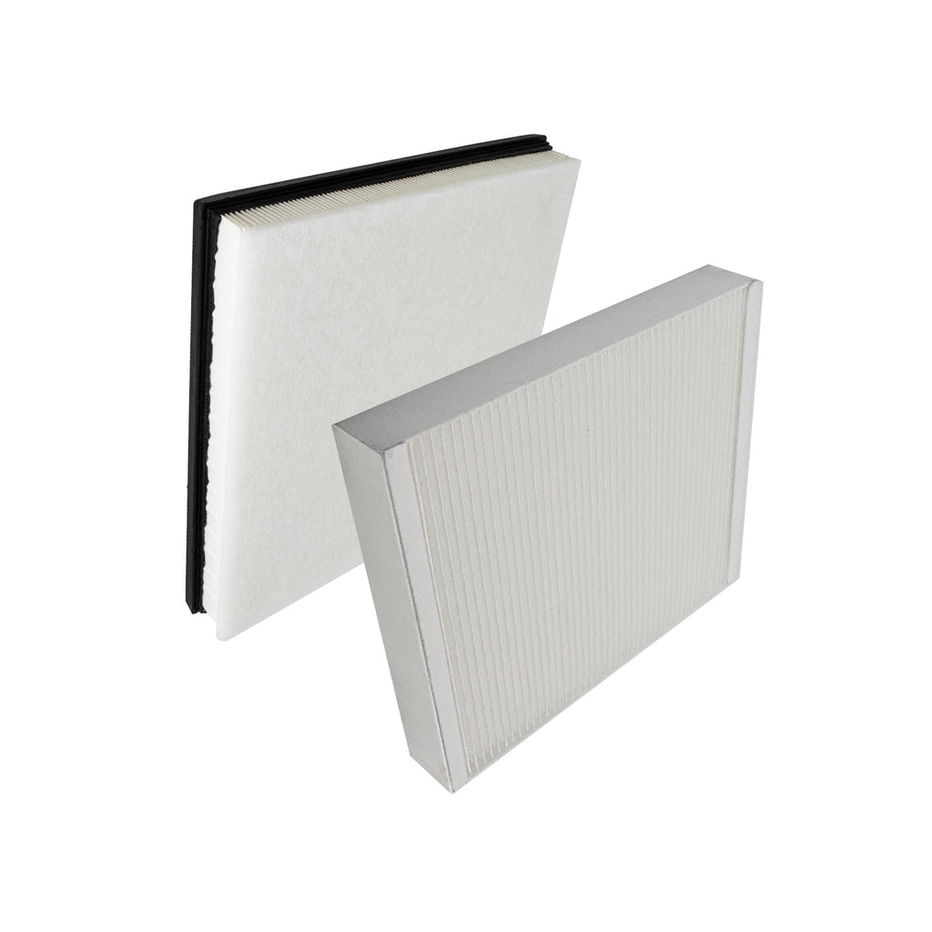 Fraxle Engine and Cabin Air Filter Set Replacement for 2011-2016 Chevy Cruze, 2012-2016 Buick Verano, Buick Cascada, Verano