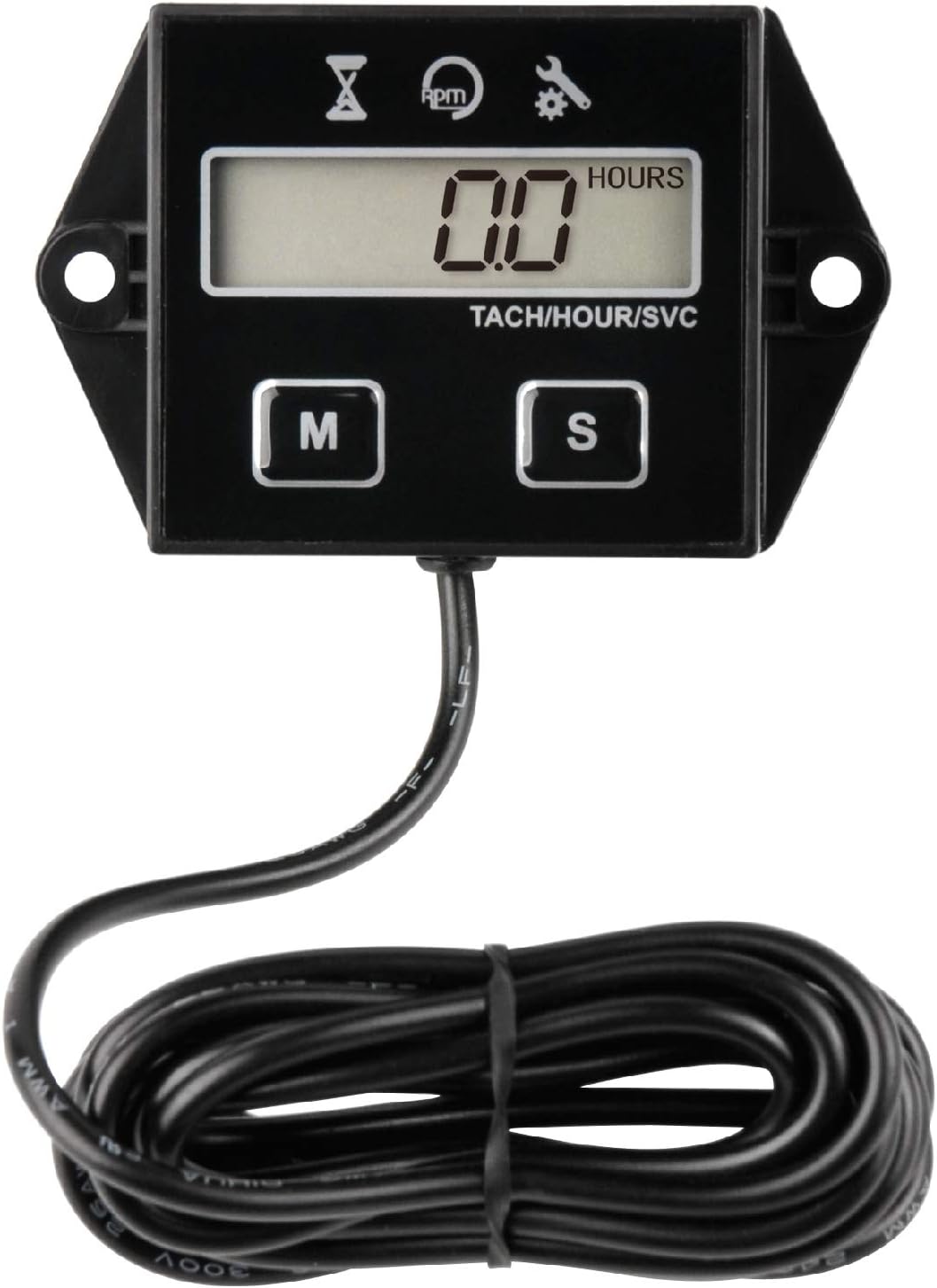 Runleader RL-HM011E Digital Hour Meter & Tachometer