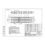 PGN #40-2 Duplex Double Strand Roller Chain x 10 feet + 2 Connecting Links