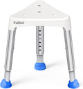 Space-Saving Triangular Shower Chair for Inside Shower, FSA/HSA Eligible 400 lbs Adjustable Shower Stool for Elderly