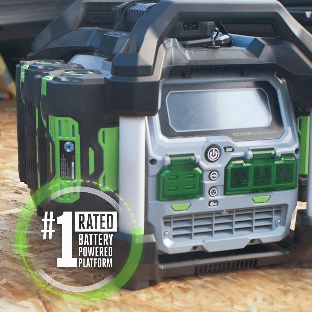 Portable Power Station, 3000W, Battery Powered, Inverter Generator for Home and Outdoor, Battery and Charger Not