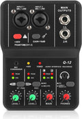 USB Audio Interface for PC,Interface for Recording Music Computer Recording Audio Interface XLR with 3.55m Microphone
