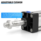 TAILONZ 100mm Bore 300mm Stroke Pneumatic Air Cylinder Double Action SC 100x300