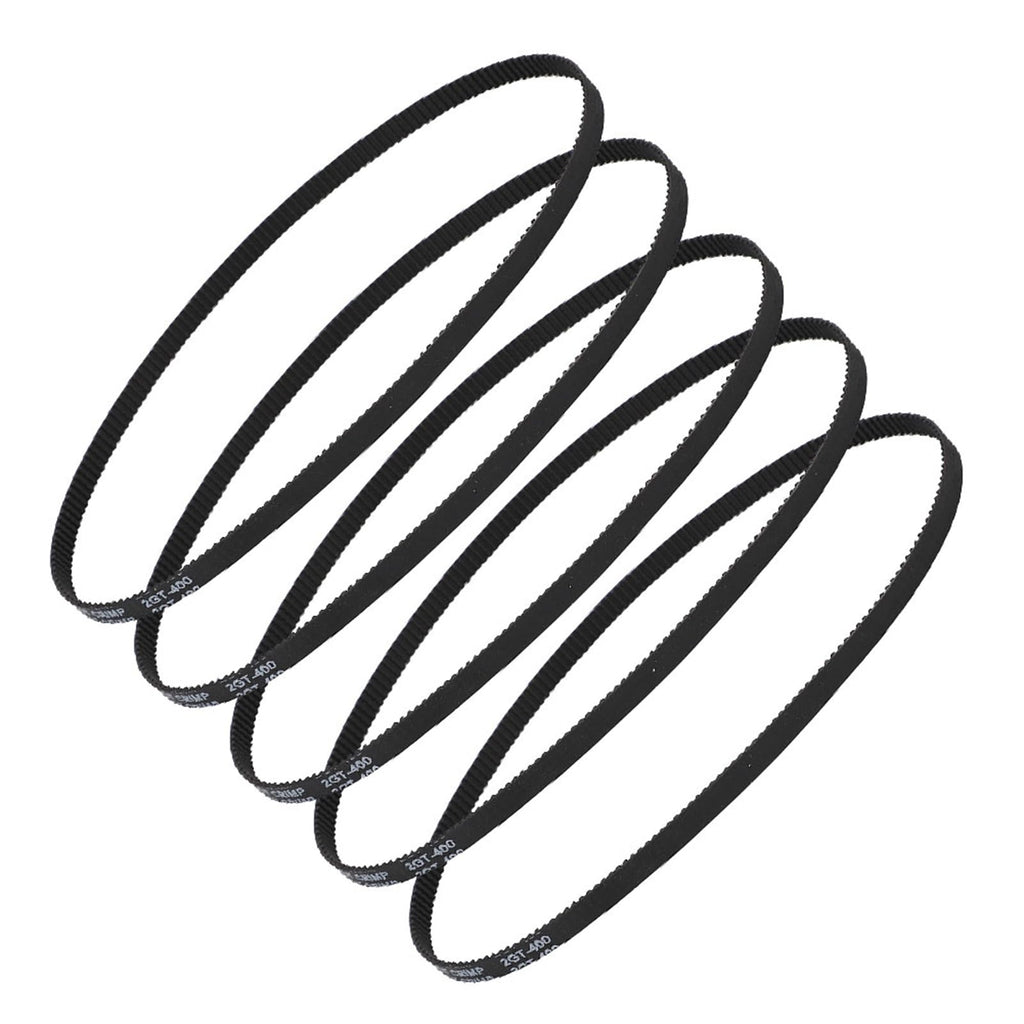 Zopsc GT2 3D Printer Timing Belt, 400mm Closed Synchronous Drive, 5PCs