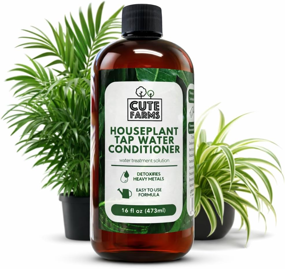 Tap Water Conditioner for Houseplants, Hydroponics, & Aquariums | 16oz | Detoxifies Heavy Metals, Remove Chlorine &