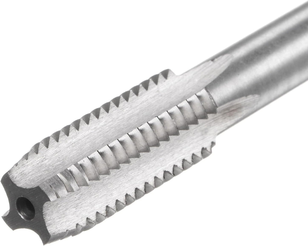 uxcell Metric Thread Tap M12 x 1.75 H2 160mm Extra Long Straight Flute Screw Thread Milling Machine Taps Threading Tapping Repair Tool