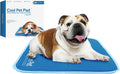 Cool Pet Pad - Medium, Blue - Self-Cooling, Pressure Activated Mat for Dogs & Cats from 21-45 lbs - Non-Toxic Gel, No