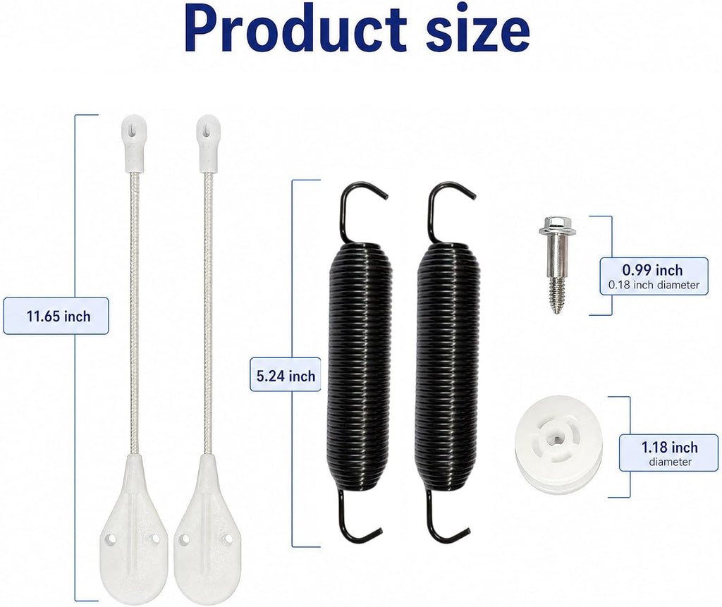 WD49X30778 Dishwasher Door Balance Cable and Spring Kit for GE Dishwashers