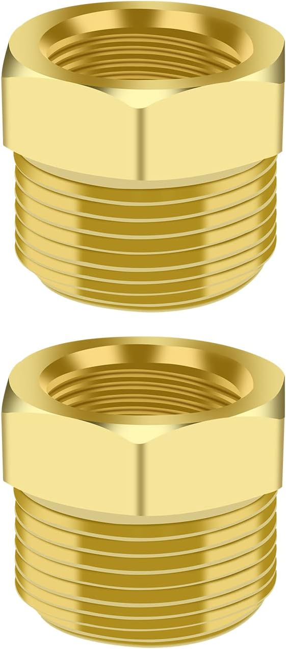 SDTC Tech 2-Pack Brass Bushing Reducer Adapter