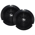 Round Active Charcoal Filter For Kitchen for exhaust Hoods 1015427 Range Hood Activated Carbon 190mm Round(2 PACK)
