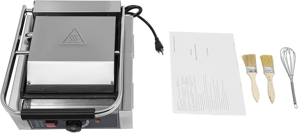 Commercial Sandwich Panini Press Grill,1800W 110V Panini Maker