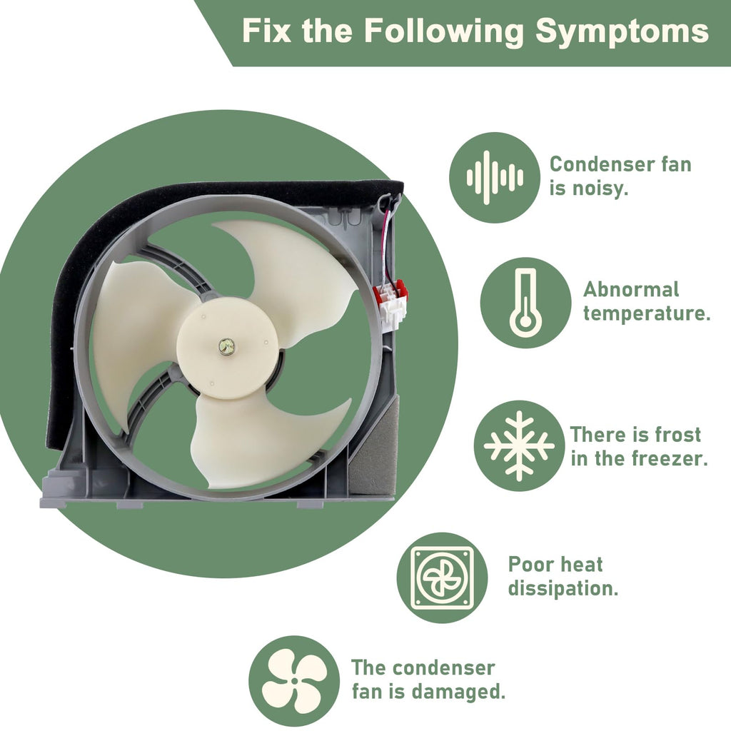 PANDEELS DA97-15765A DA31-00340A Refrigerator Condenser Fan Motor Assembly