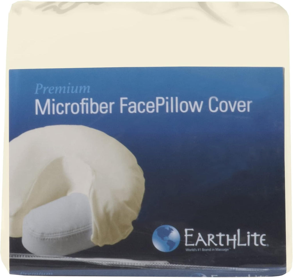 Professional Microfiber Face Cradle Cover - Silky, Wrinkle Resistant, Quick-Drying, Reusable Massage Table Face