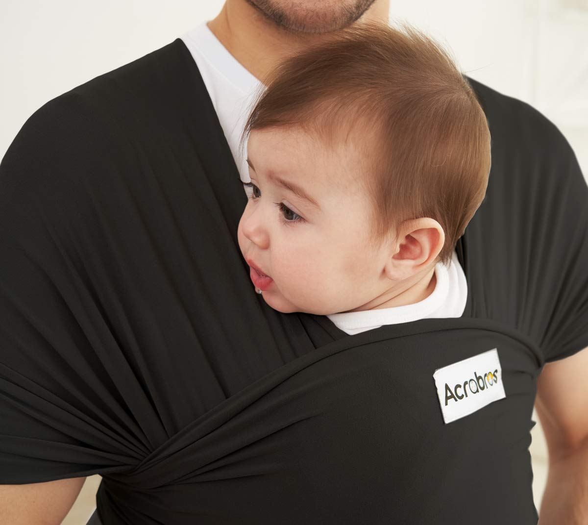 Baby Wrap Carrier,Hands Free Baby Carrier Sling,Lightweight,Breathable,Softness,Perfect for Newborn Infants and