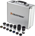 Eyepiece, Barlow & Filter Telescope Accessory Kit – 1.25" Barrel | 14 Essential Telescope Accessories, 5 Plossl