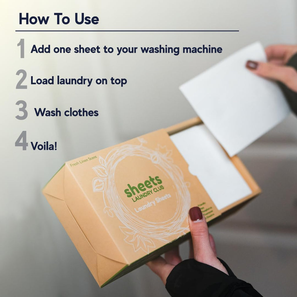 Detergent Sheet, Dryer Sheet & Scent Booster Bundle