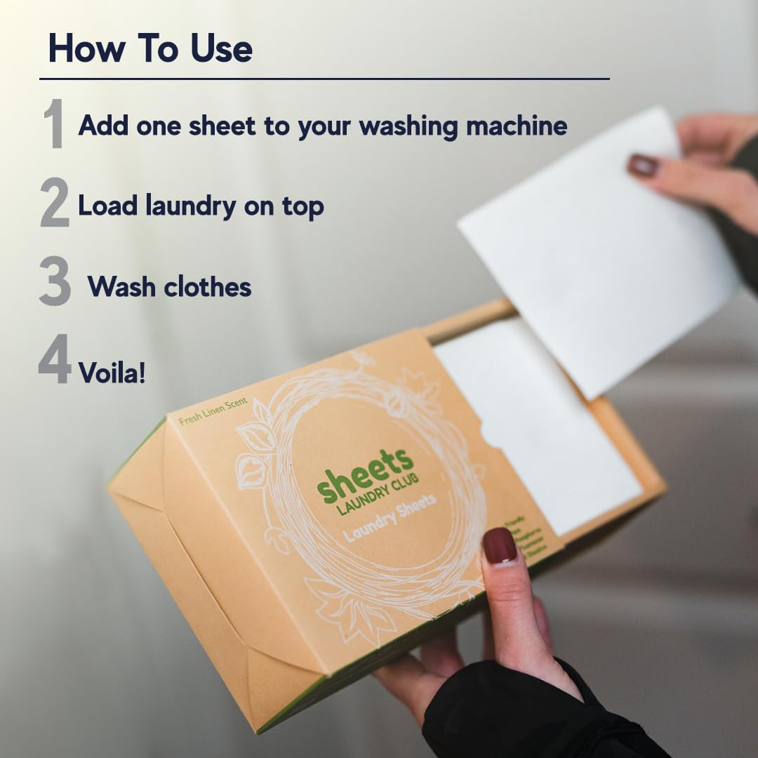 Detergent Sheet, Dryer Sheet & Scent Booster Bundle