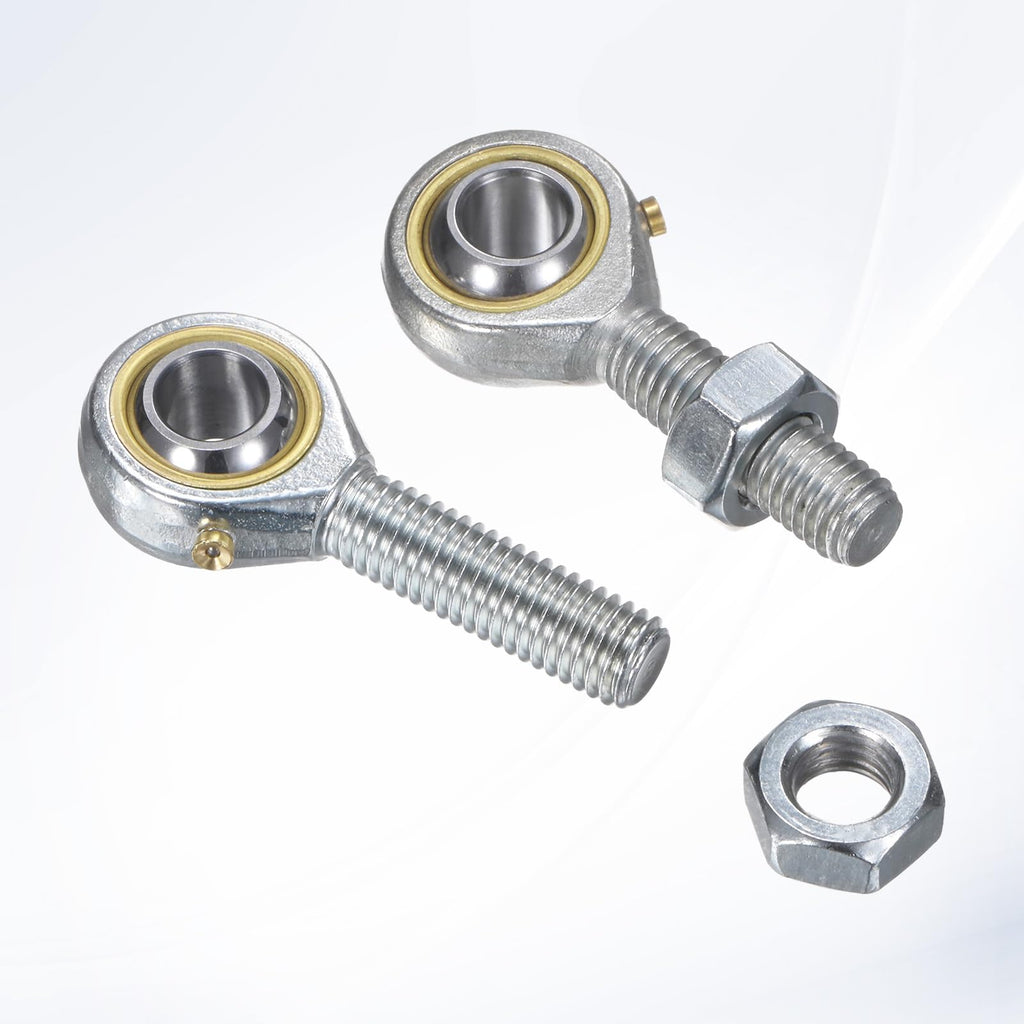M METERXITY 4pcs POS10 Rod End Bearing,M10x1.5 Right Thread Male Thread