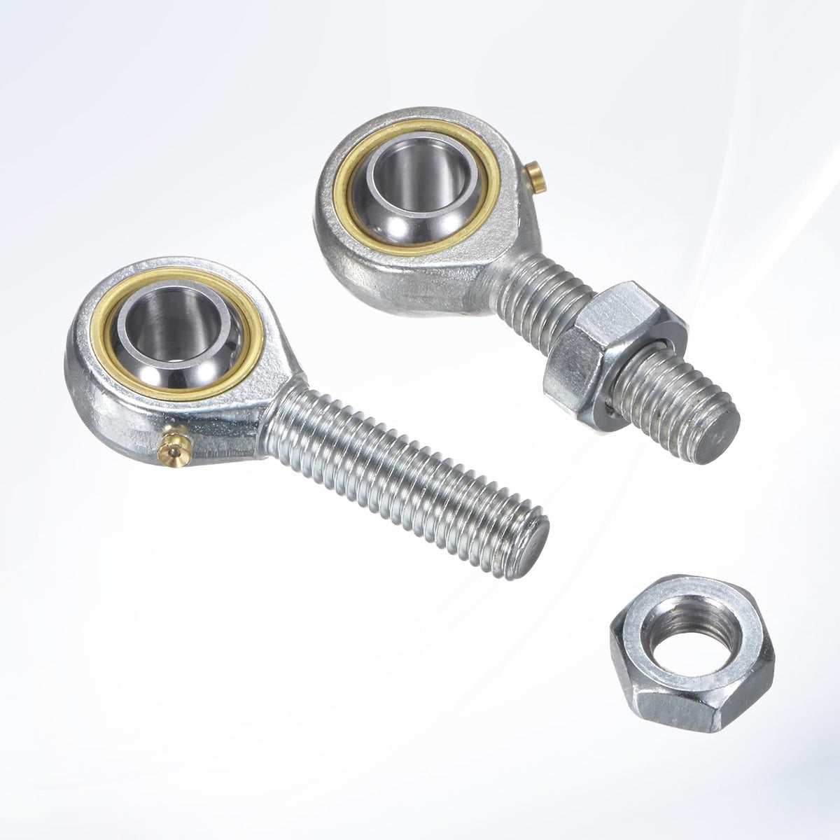 M METERXITY 4pcs POS10 Rod End Bearing,M10x1.5 Right Thread Male Thread