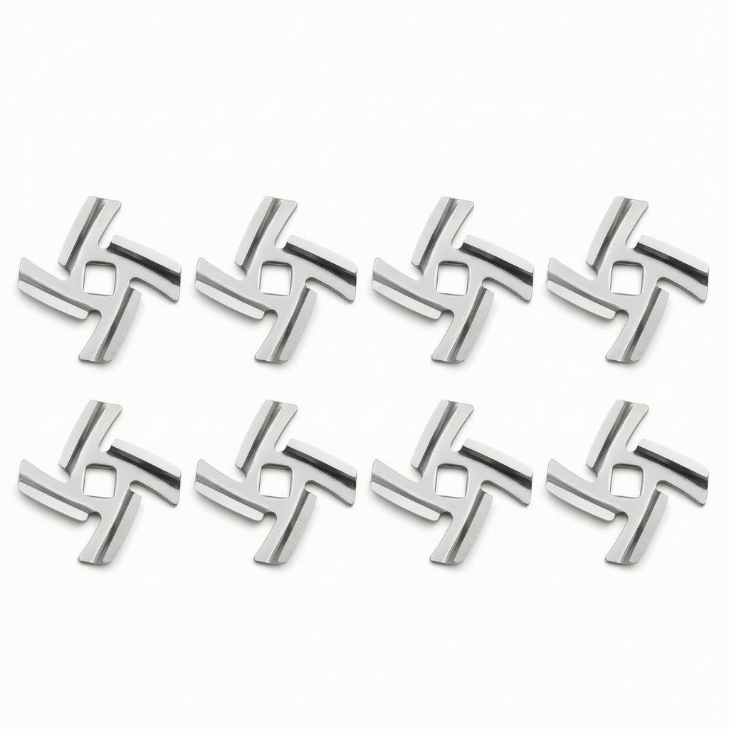 SBDSBD 8-Pack Meat Grinder Blade for Size 5 Mixer Attachment