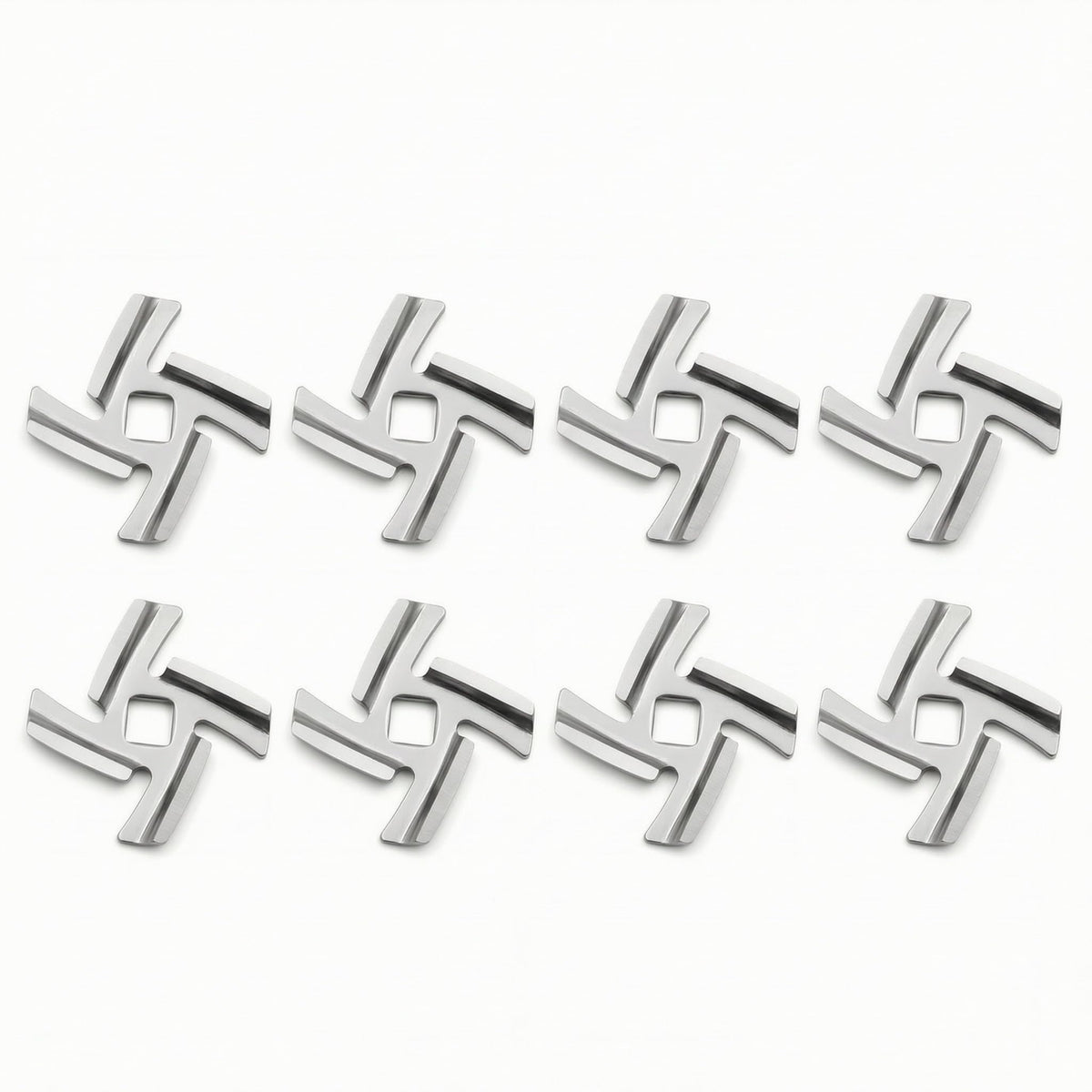 SBDSBD 8-Pack Meat Grinder Blade for Size 5 Mixer Attachment