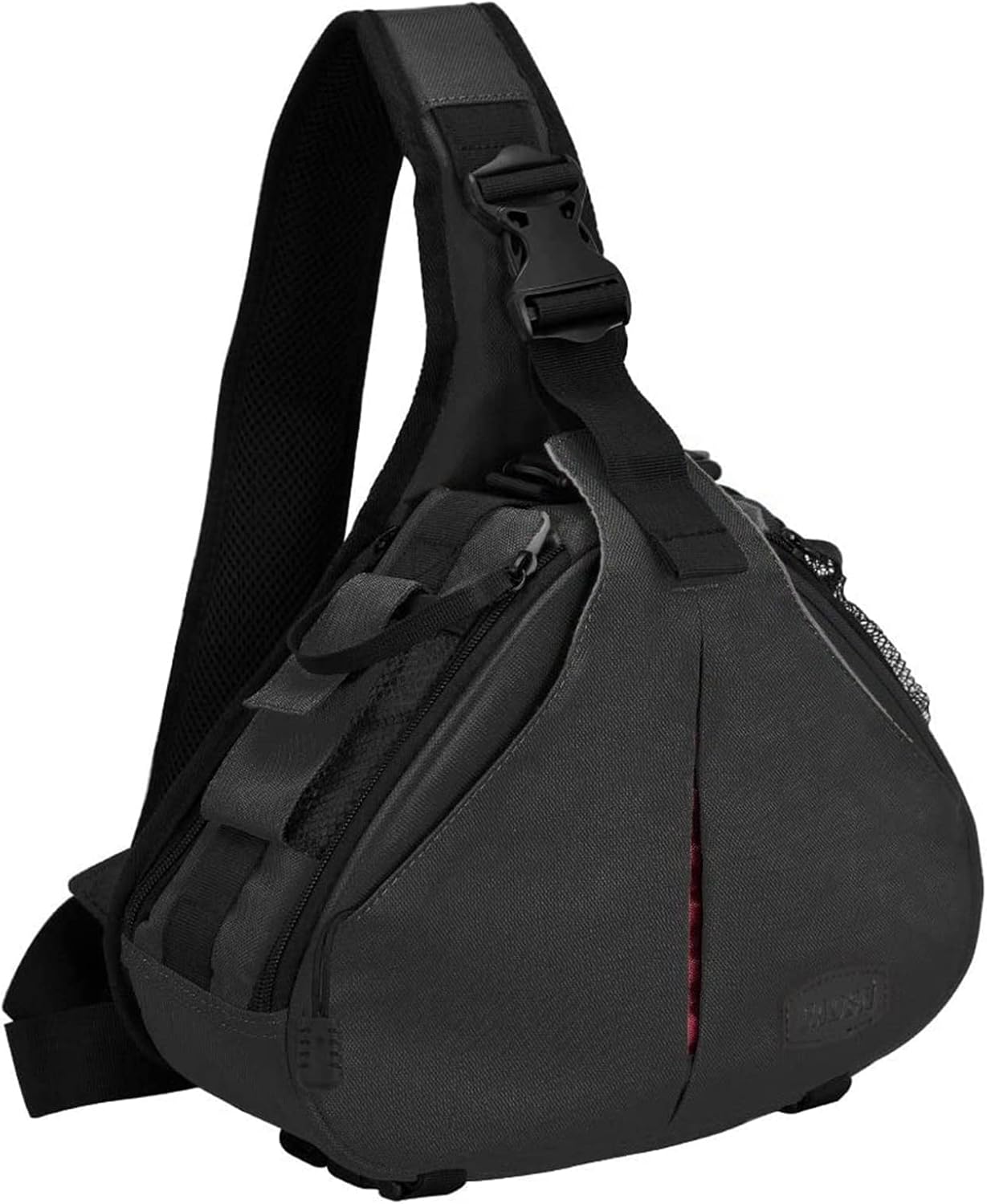 Camera Bag Sling Backpack Camera Case Waterproof with Rain Cover Tripod Holder, Compatible for DSLR/SLR Mirrorless