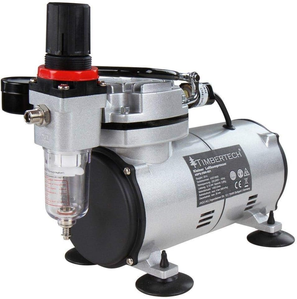 Airbrush Kit with Compressor, Multi-purpose Airbrush Compressor Set, Dual Action Gravity Feed Airbrush with Air Hose